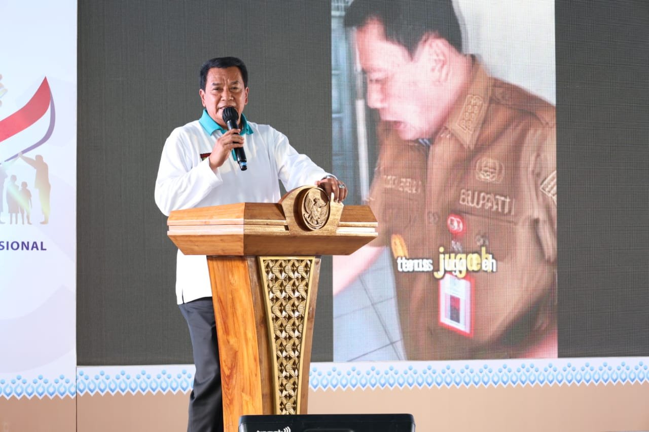 Pemkab Tangerang gelar Harganas ke-32, Bupati Maesyal tekankan pentingnya peran keluarga, cegah stunting, dan sekolah lansia.