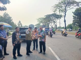 Pemkot Tangsel uji coba rekayasa lalu lintas di Stasiun Rawa Buntu untuk atasi kemacetan saat jam sibuk dan tertibkan kendaraan ngetem.