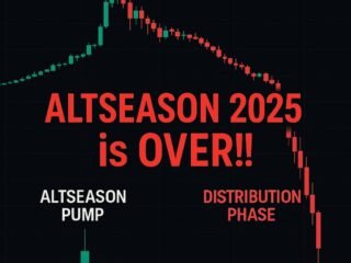 Altseason II 2025 resmi berakhir. Bitcoin & altcoin masuk fase distribusi, investor diminta waspada jelang bear market.