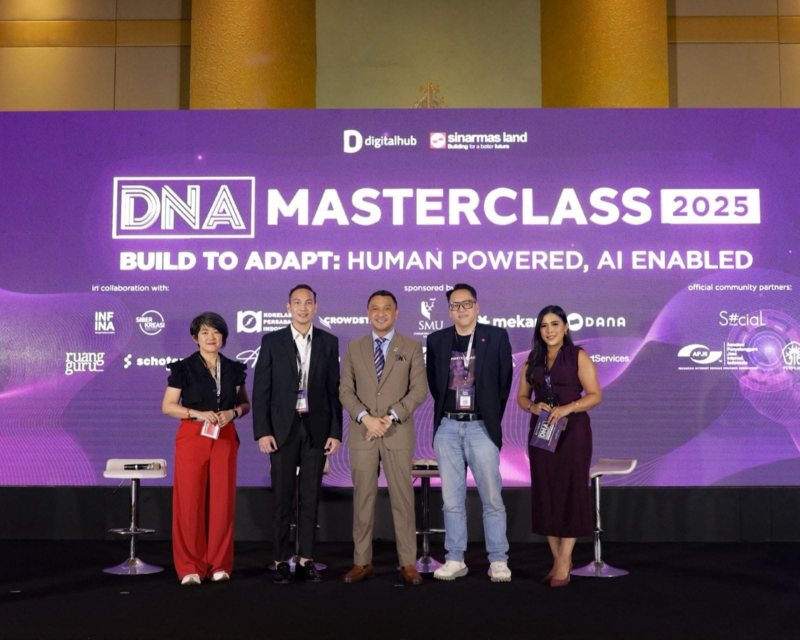 DNA Masterclass 2025 di Jakarta bahas AI, inovasi digital, dan kolaborasi lintas sektor untuk ekonomi masa depan.