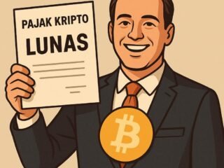 Pemerintah terapkan PPh Final 0,21% dan hapus PPN atas transaksi kripto mulai 1 Agustus 2025 sesuai PMK Nomor 50 Tahun 2025.