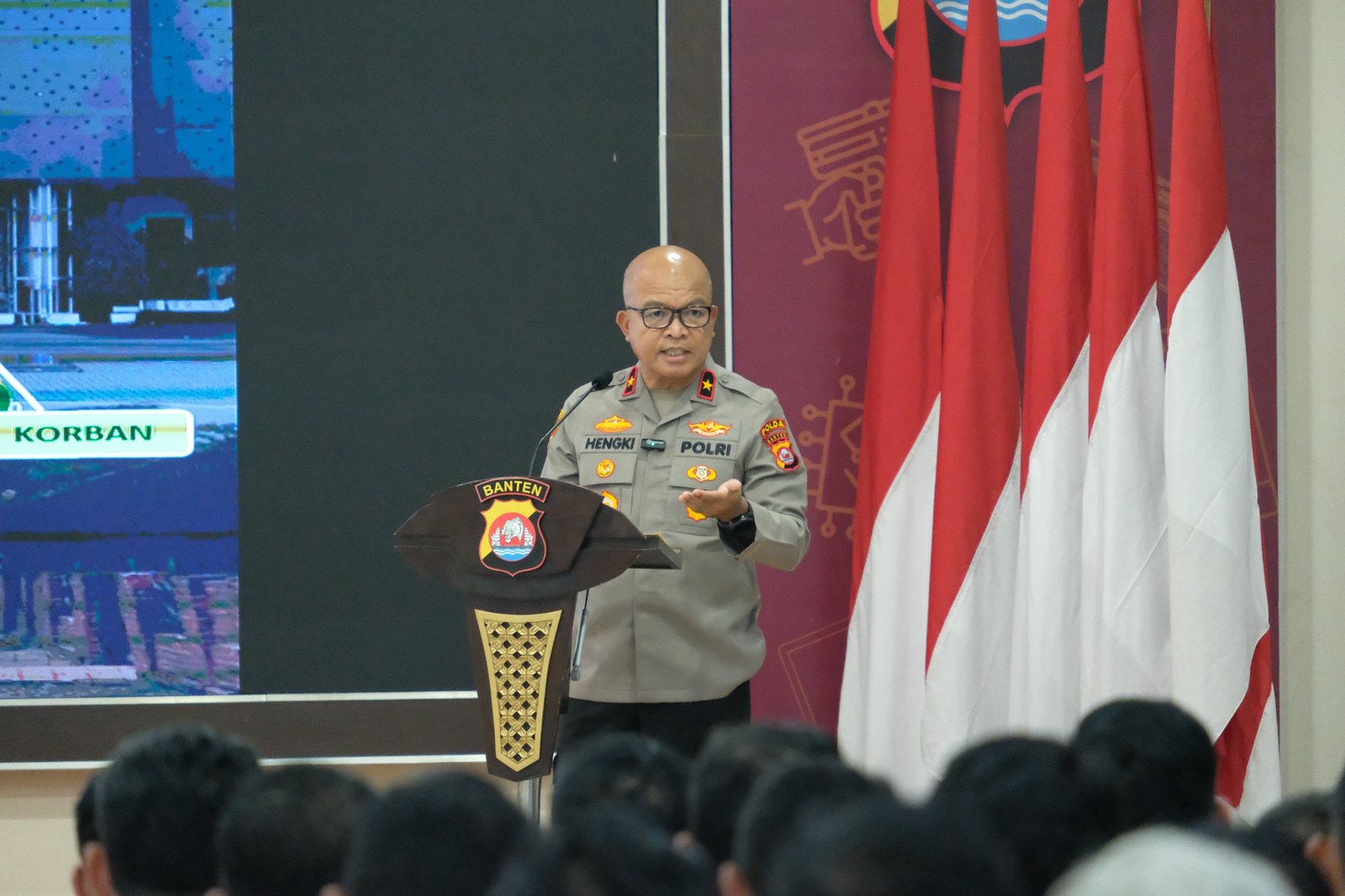 Brigjen Pol Hengki ditunjuk jadi Kapolda Banten, gantikan Irjen Pol Suyudi yang dimutasi ke Bareskrim. Kombes Hendra isi jabatan Wakapolda.