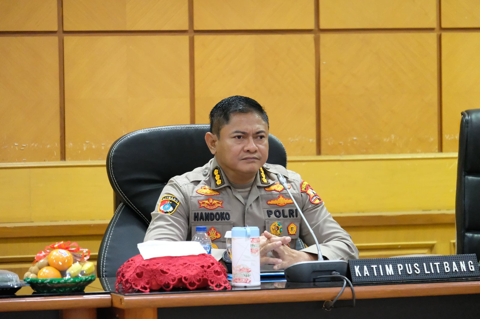 Puslitbang Polri teliti strategi pemberdayaan SDM untuk E-MP guna tingkatkan efisiensi penyidikan dan peran Polri dalam ketahanan pangan.