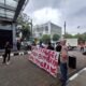 Mahasiswa SOMASI protes dugaan kecurangan seleksi BUMD PT PITS, desak Wali Kota copot panitia dan batalkan hasilnya.