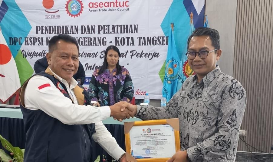 KSPSI dan KPA Tangerang gelar edukasi pencegahan HIV AIDS di dunia kerja, dorong lingkungan sehat, inklusif, dan bebas stigma.