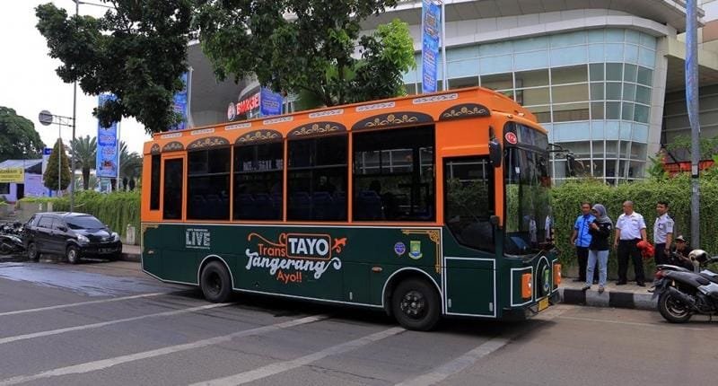 Pemkot Tangerang gratiskan Bus Tayo & Angkot Si Benteng di Harhubnas 2025, dorong warga bangga dan gunakan transportasi umum.