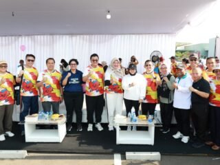 Wabup Tangerang ajak warga rutin cek kesehatan dan terapkan gaya hidup sehat di Hari Jantung Sedunia 2025 BSD.