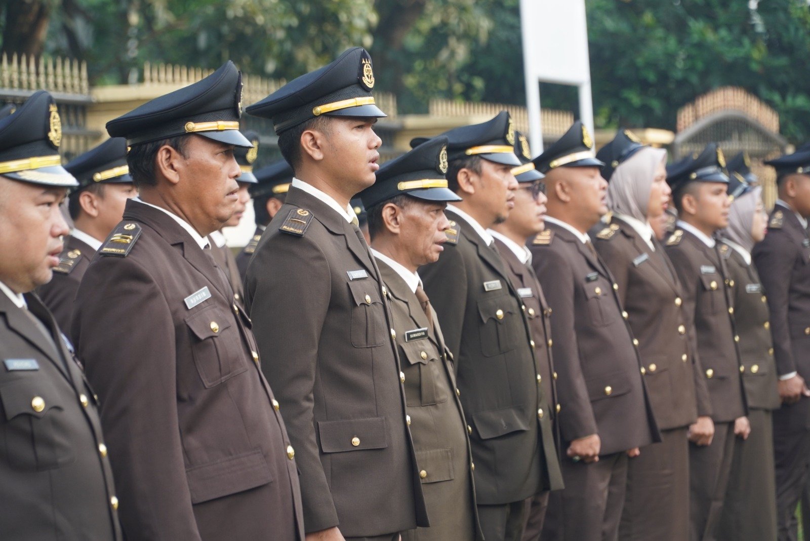 Kejari Kabupaten Tangerang peringati Harlah Ke-80 dengan tema Transformasi Kejaksaan Menuju Indonesia Maju.