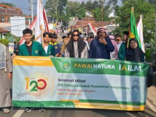 Pawai Natura Jadi Puncak Kemeriahan Milad ke-120 Pondok Pesantren Suryalaya