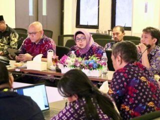 Wabup Tangerang Intan Nurul Hikmah tekankan pentingnya validitas data program P3S, Gebrak Tegas, dan KPM untuk turunkan stunting.