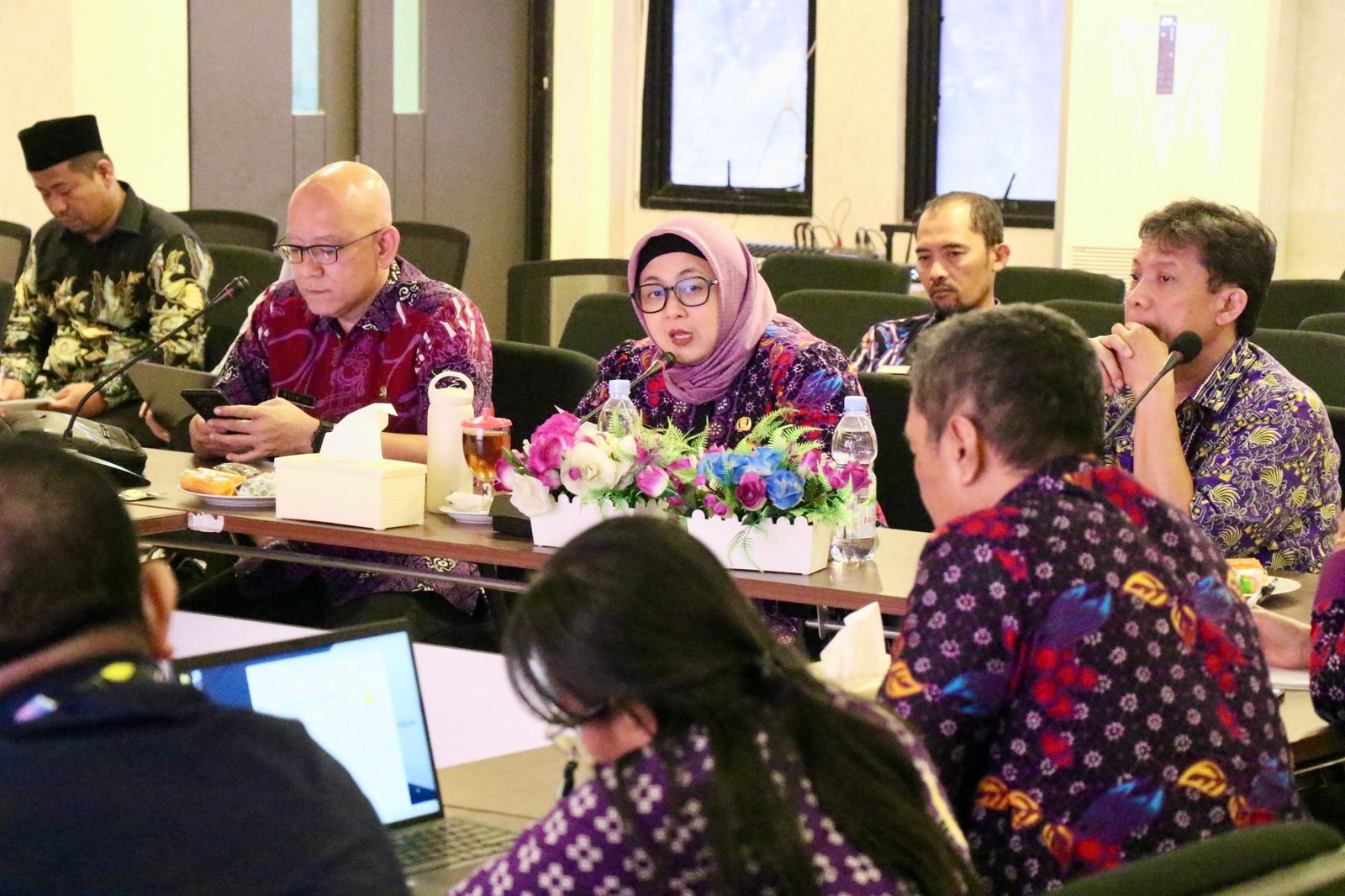 Wabup Tangerang Intan Nurul Hikmah tekankan pentingnya validitas data program P3S, Gebrak Tegas, dan KPM untuk turunkan stunting.