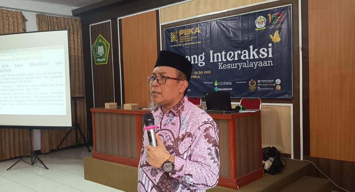 Talkshow PEKA Milad ke-120 Suryalaya hadirkan Prof. Mubiar bahas peran guru, deep learning, dan pendidikan berkarakter.