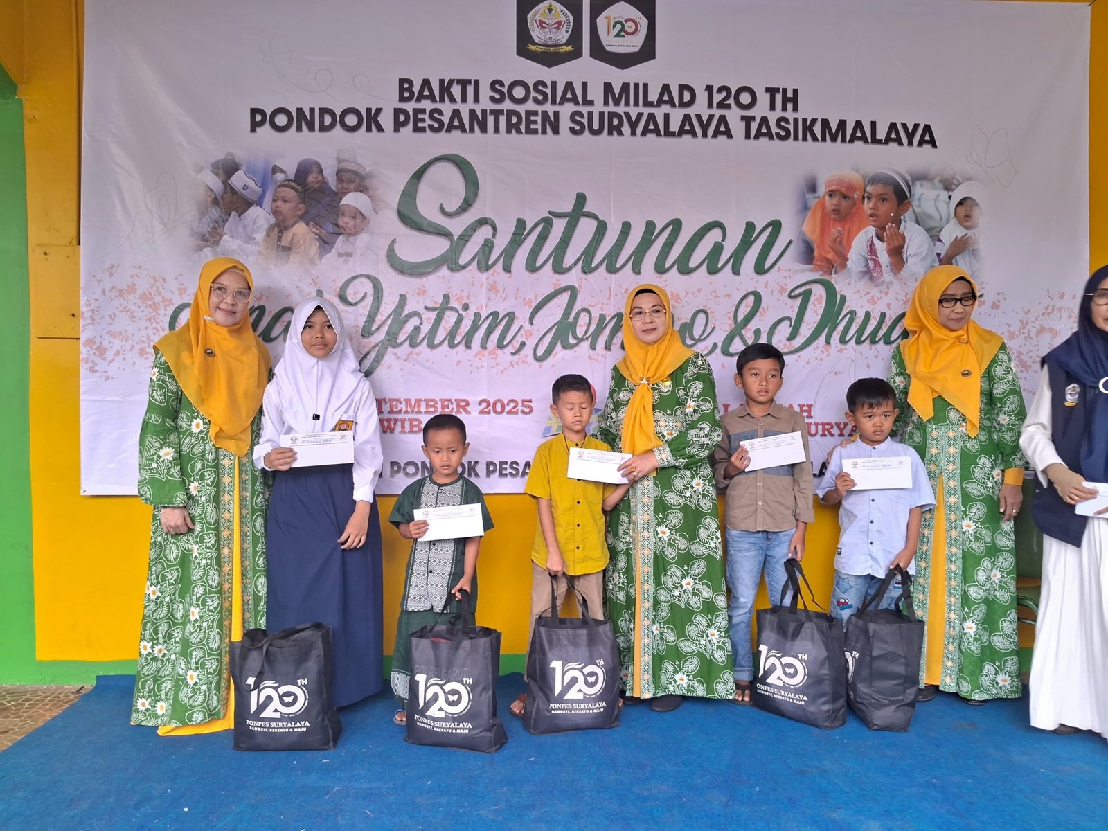 Milad 120 Suryalaya hadirkan bakti sosial: pengobatan gratis, donor darah, sunatan massal, santunan, hingga beasiswa.
