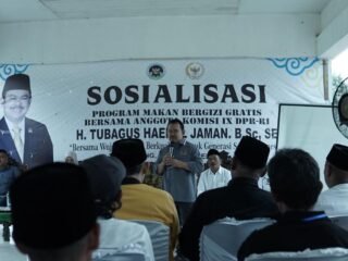 Sosialisasi MBG di Serang dorong kesadaran gizi seimbang untuk cegah stunting, wujudkan generasi emas dan perkuat ekonomi lokal.
