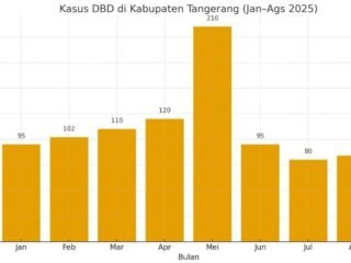 Lonjakan kasus DBD di Kabupaten Tangerang capai 896 kasus dengan satu kematian. Dinkes imbau masyarakat terapkan 3M Plus cegah penyebaran.