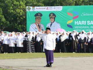 Bupati Tangerang ajak santri jadi pelaku sejarah baru dan bangun peradaban bangsa di Hari Santri Nasional 2025.