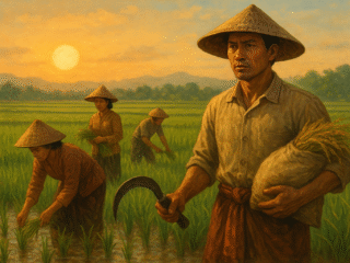 Refleksi Hari Tani Nasional 2025: Petani masih berjuang di tengah mahalnya pupuk, lahan sempit, dan politik pangan yang timpang.