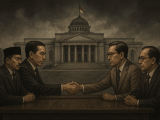 Opini tentang dinamika koalisi pasca Pemilu 2024 yang menyoroti tarik-menarik kepentingan partai dan dampaknya bagi demokrasi.