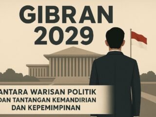 Analisis langkah politik Gibran Rakabuming menuju 2029: antara warisan dinasti, strategi mandiri, dan harapan generasi muda.