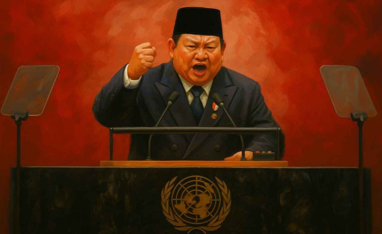 Pidato tegas Prabowo di Sidang Umum PBB ke-80 menandai arah baru diplomasi Indonesia: berani, adil, dan berpihak pada kemanusiaan.