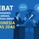 Debat pembangunan dan lingkungan krusial untuk wujudkan Indonesia Emas 2045 yang berkelanjutan dan berwawasan masa depan.