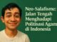 Neo-Salafisme hadir sebagai jalan tengah menghadapi politisasi agama di Indonesia dengan menegakkan rasionalitas dan kemurnian ajaran.
