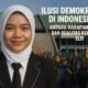 Demokrasi di Indonesia tampak hidup, namun dikendalikan elit politik dan ekonomi. Rakyat berpartisipasi, tapi kekuasaan sejati tetap tidak merata.