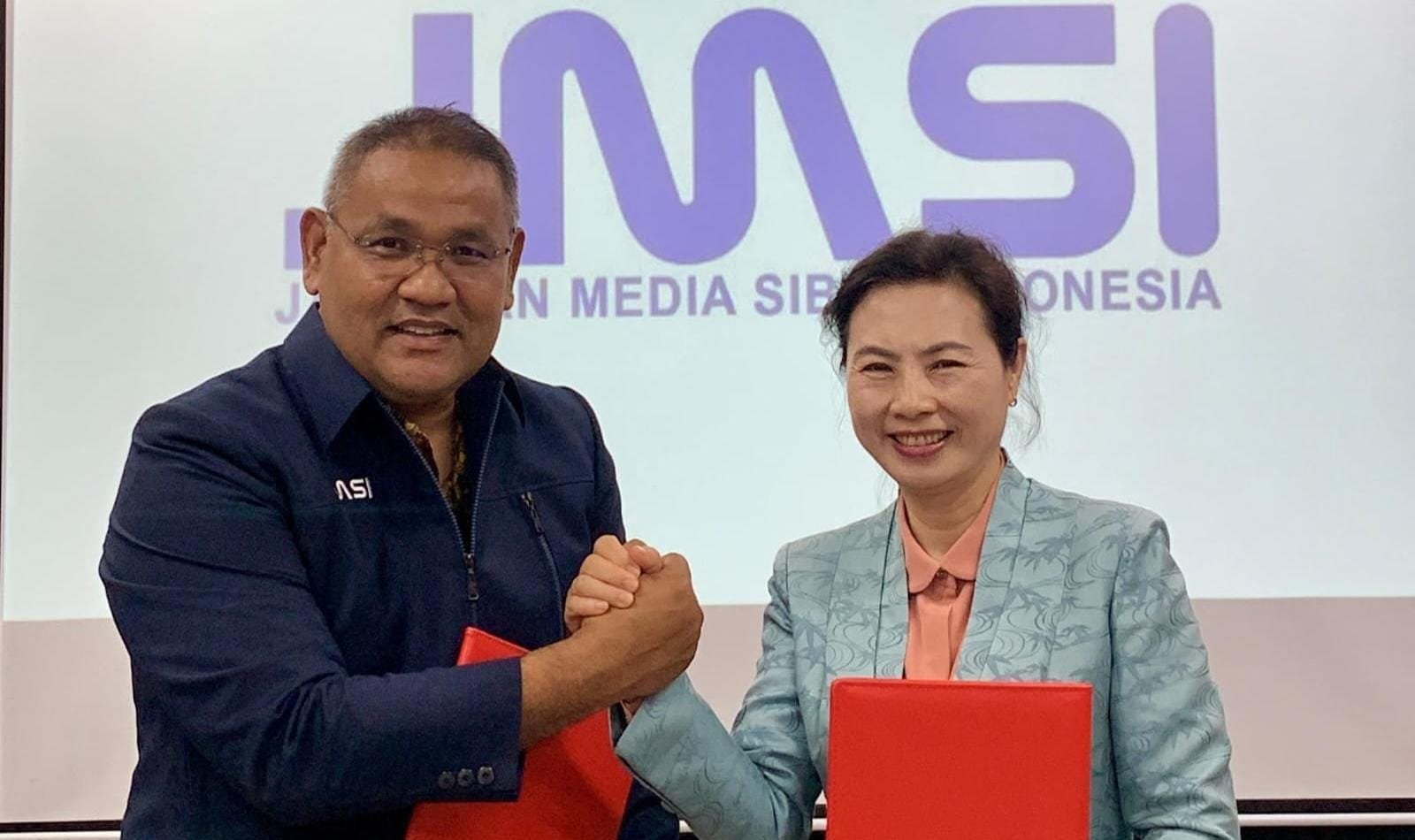 JMSI dan ACJA teken MoU bangun “Rumah Wartawan Tiongkok-Indonesia” untuk memperkuat kerja sama dan pertukaran media.