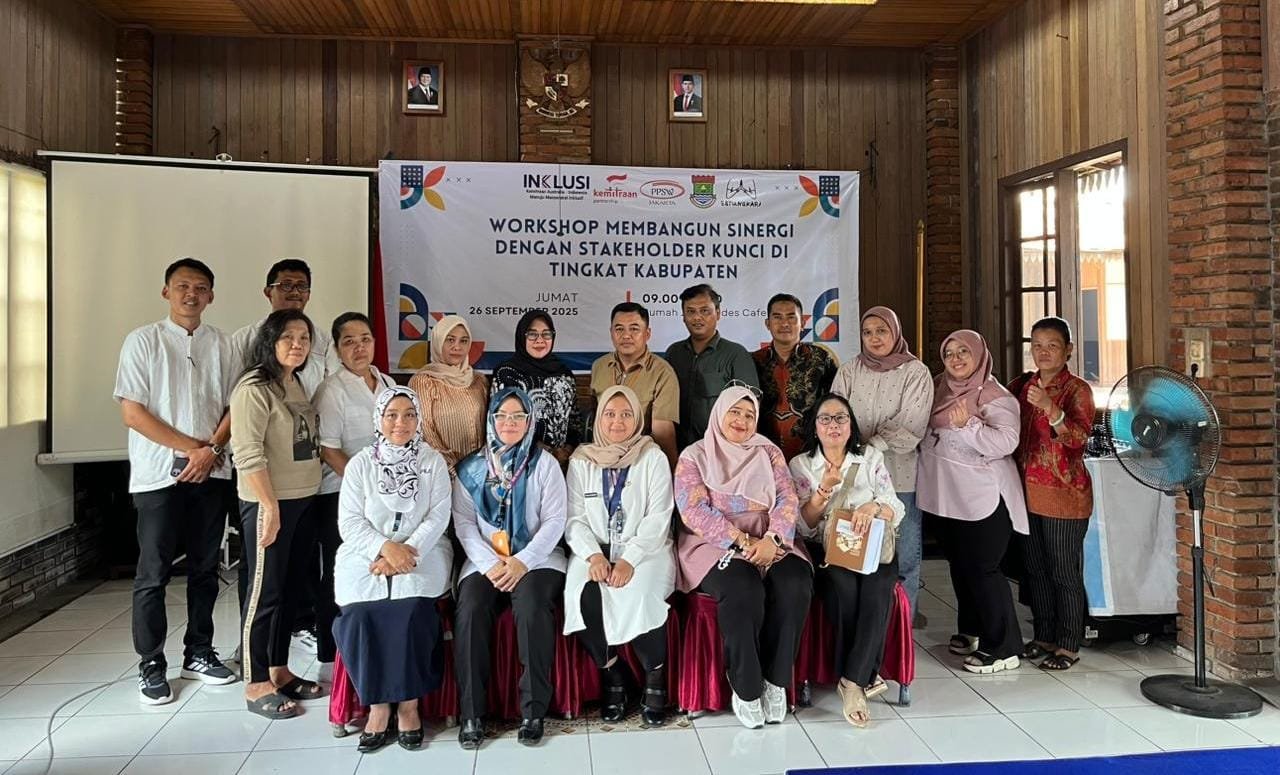 PPSW Jakarta gelar workshop di Tangerang, dorong sinergi GEDSI lintas sektor untuk pemberdayaan perempuan dan pembangunan inklusif.