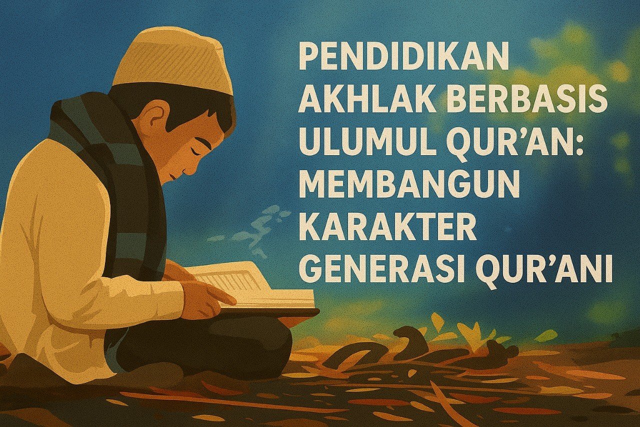 Pendidikan akhlak berbasis Ulumul Qur’an penting untuk membentuk karakter Qur’ani yang kuat secara spiritual dan mulia secara moral.