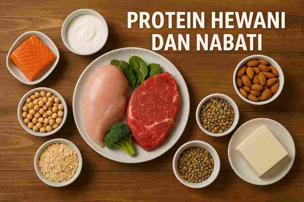 Kualitas protein ditentukan oleh kelengkapan asam amino esensial, bukan jumlahnya. Ketahui perbedaan protein hewani dan nabati di sini.