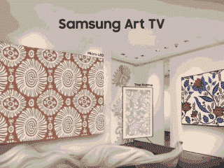 Samsung Art TV hadirkan keindahan batik Indonesia di ruang keluarga dengan teknologi layar premium dan fitur galeri seni digital.