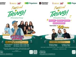 Festival TRING! Pegadaian hadir di Mall Kelapa Gading, ajak generasi muda belajar investasi emas & literasi keuangan digital.