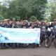 Polresta Tangerang rayakan HUT ke-74 Humas Polri dengan gowes, senam, dan baksos bersama wartawan serta anak yatim.