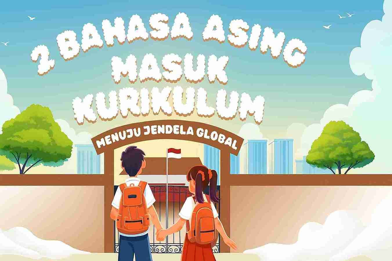 Mulai 2027, sekolah Indonesia perkuat Bahasa Inggris dan Portugis untuk siapkan generasi muda bersaing global.