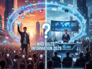 Tahun 2029, influencer digital menyaingi media mainstream. Bagaimana masa depan komunikasi global di era algoritma?