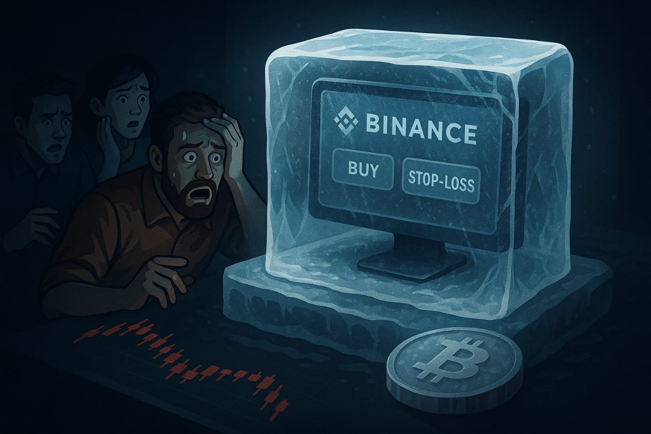 Pasar kripto anjlok drastis, Binance alami gangguan sistem saat market crash, investor beralih ke wallet pribadi untuk keamanan.