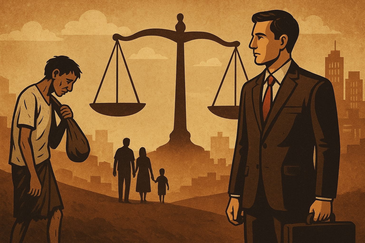 Artikel ini mengulas ironi ketika Pancasila dijadikan topeng moral oleh kaum borjuis di tengah ketimpangan sosial Indonesia.