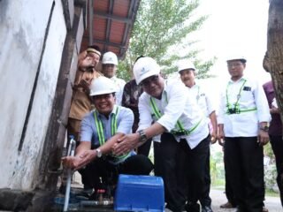 PERUMDAM TKR rayakan HUT ke-393 Kabupaten Tangerang dengan layanan sambungan air bersih gratis bagi masyarakat Rajeg.