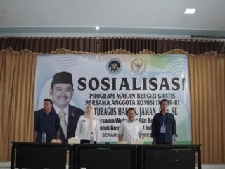 Sosialisasi MBG di Kota Serang dorong anak sehat, cerdas, dan berdaya saing melalui gizi seimbang sejak dini.