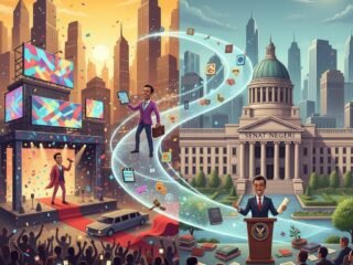 Fenomena artis masuk politik kian marak. Demokrasi terancam dangkal jika popularitas lebih penting dari kapasitas.