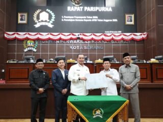 DPRD Kota Serang–Pemkot Sepakati 7 Raperda Masuk Propemperda 2026