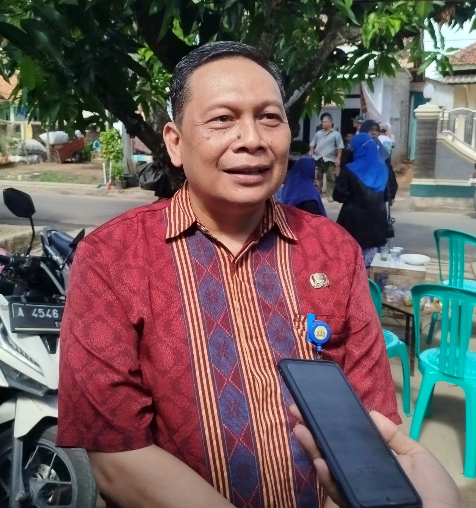 Sekertaris Dinas Ketenagakerjaan dan Transmigrasi (Disnakertrans) Kota Serang, Agus Hendrawan