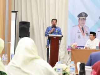 Bupati Tangerang Maesyal Rasyid buka seminar JBM untuk memperkuat budaya belajar dan meningkatkan kualitas pendidikan.