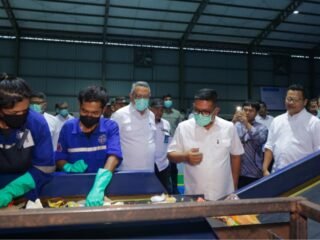 Benyamin Davnie & Andra Soni Resmikan MRF Bintaro Jaya, Fasilitas Pengolah Sampah Modern di Tangsel