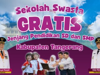 Kabupaten Tangerang Wujudkan Pendidikan Gratis Hingga ke Sekolah Swasta
