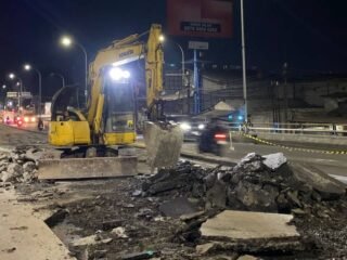 Perbaikan Flyover Jalan Jenderal Sudirman Tangerang, Dishub Imbau Pengendara Lebih Hati-hati