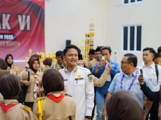 Wabup Iing Buka Gelora Penegak VI: Pramuka Bentuk Generasi Tangguh dan Berkarakter