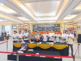 Polres Tangsel Bongkar Jaringan Narkoba Lintas Provinsi, 18 Tersangka Ditangkap