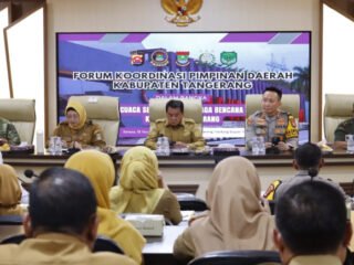 Antisipasi Cuaca Ekstrem 2025, Pemkab Tangerang Gelar Rakor Darurat